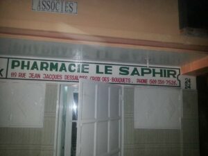 PHARMACIE LE SAPHIR | Croix-des-Bouquets 24h/24