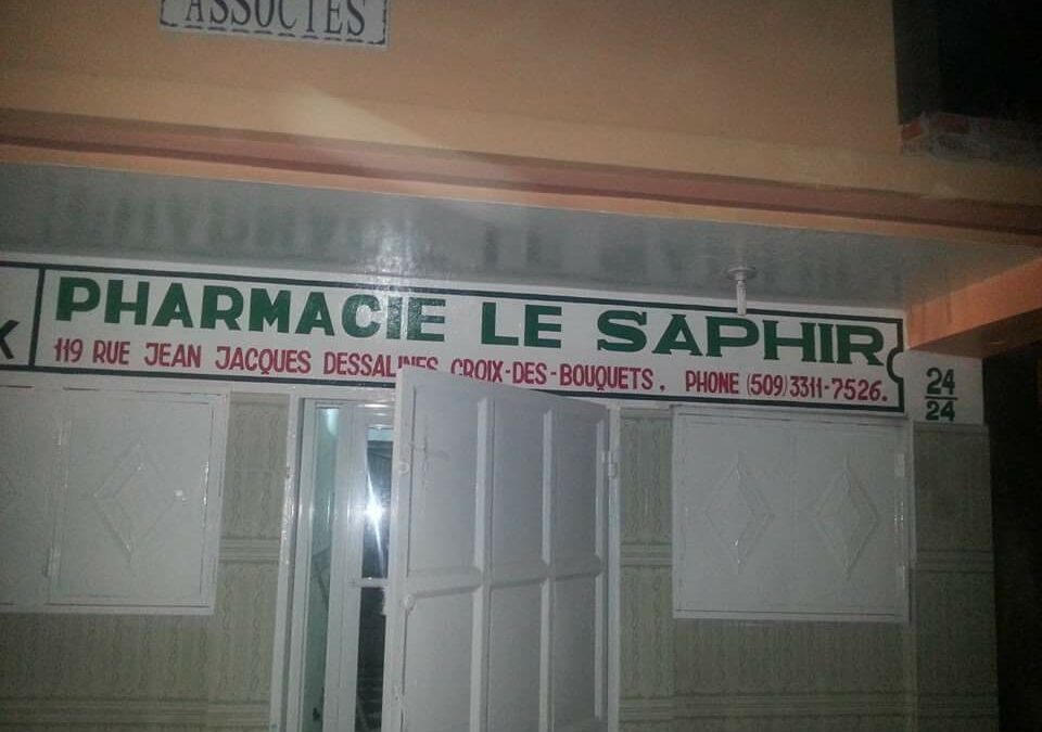 PHARMACIE LE SAPHIR | Croix-des-Bouquets 24h/24
