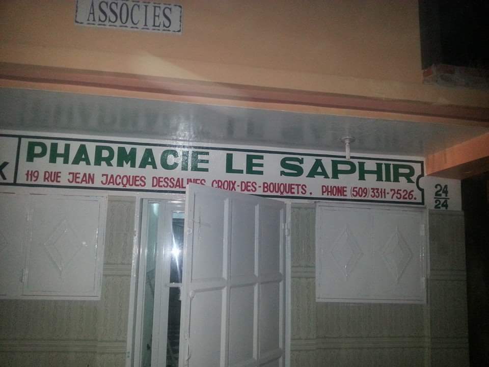 PHARMACIE LE SAPHIR | Croix-des-Bouquets 24h/24
