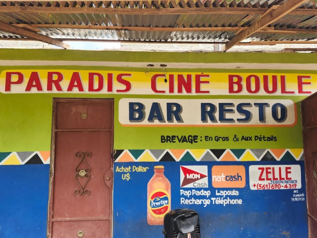 PARADIS CINE & BAR RESTO – Trou du Nord, Haïti