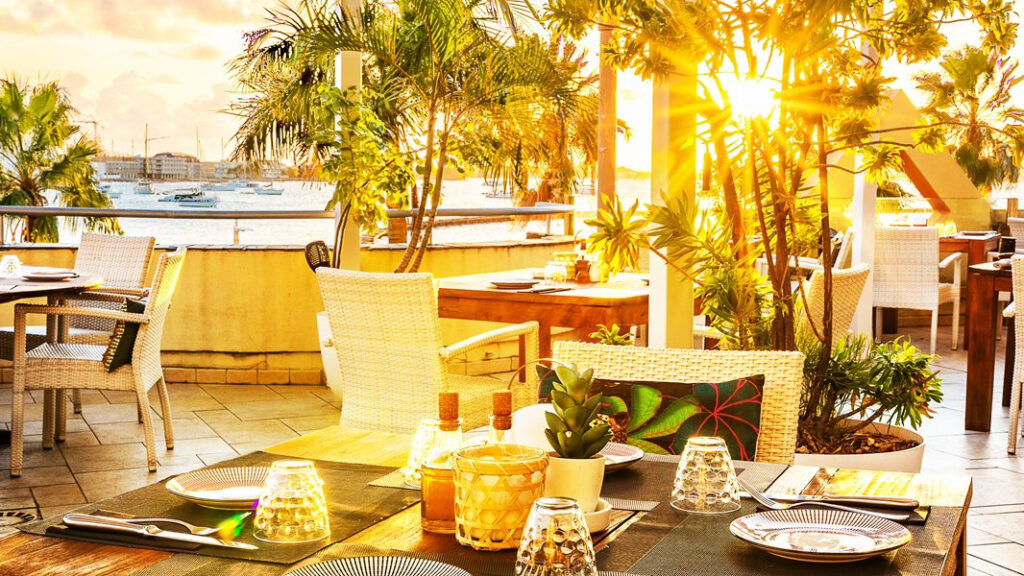 La Terrasse Rooftop Restaurant – Marigot, Saint-Martin