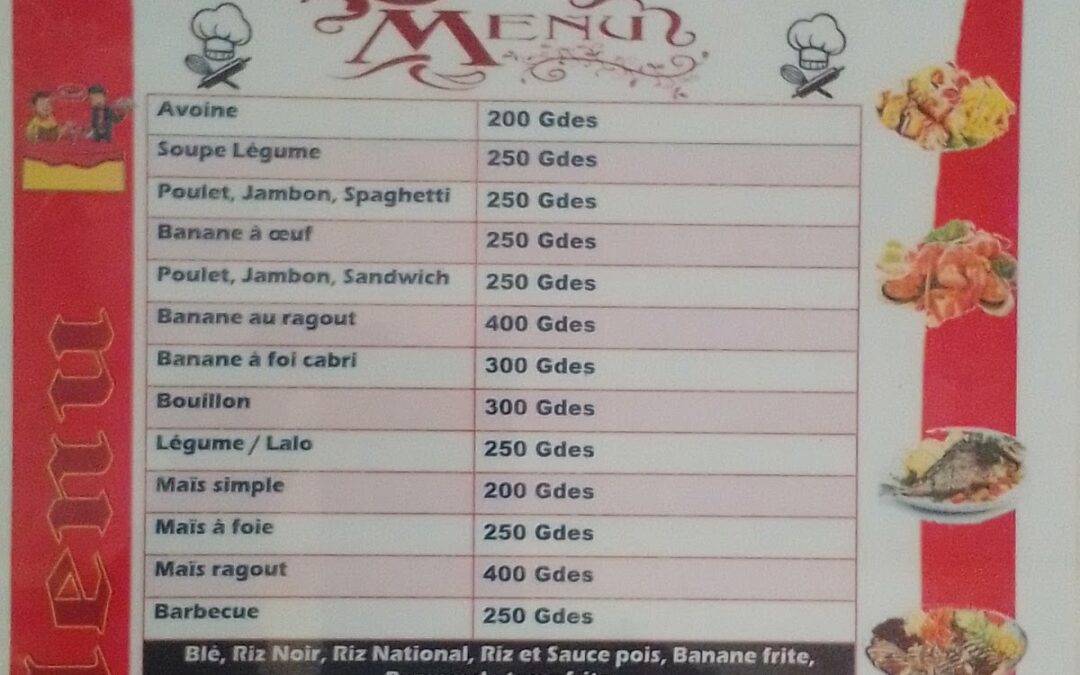 La Reference Bar Resto – Restaurant à Saut-d&rsquo;Eau