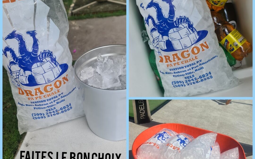 GLACE DRAGON – Station Service à Pétion-Ville