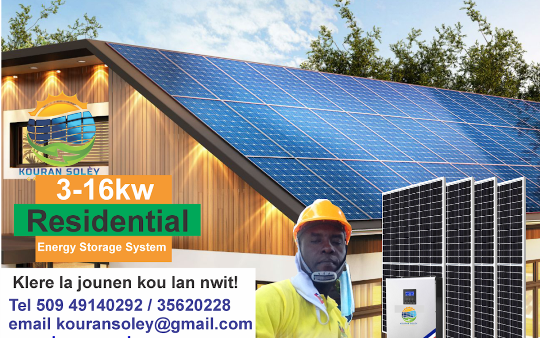 Kouran Solèy – Station Recharge Électrique Port-au-Prince