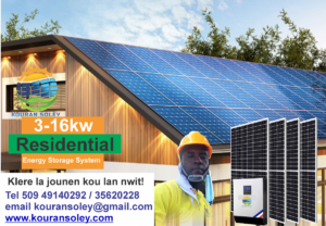 Kouran Solèy – Station Recharge Électrique Port-au-Prince