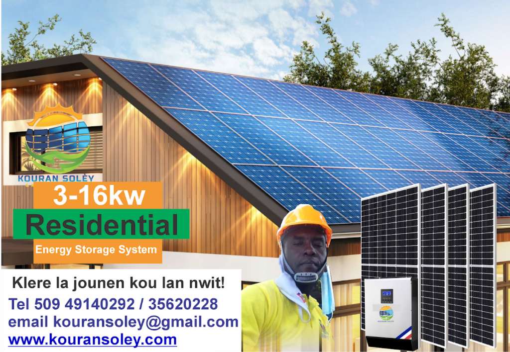 Kouran Solèy – Station Recharge Électrique Port-au-Prince