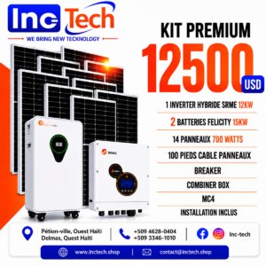 INC-TECH | Station Recharge Véhicule Électrique Pétion-Ville