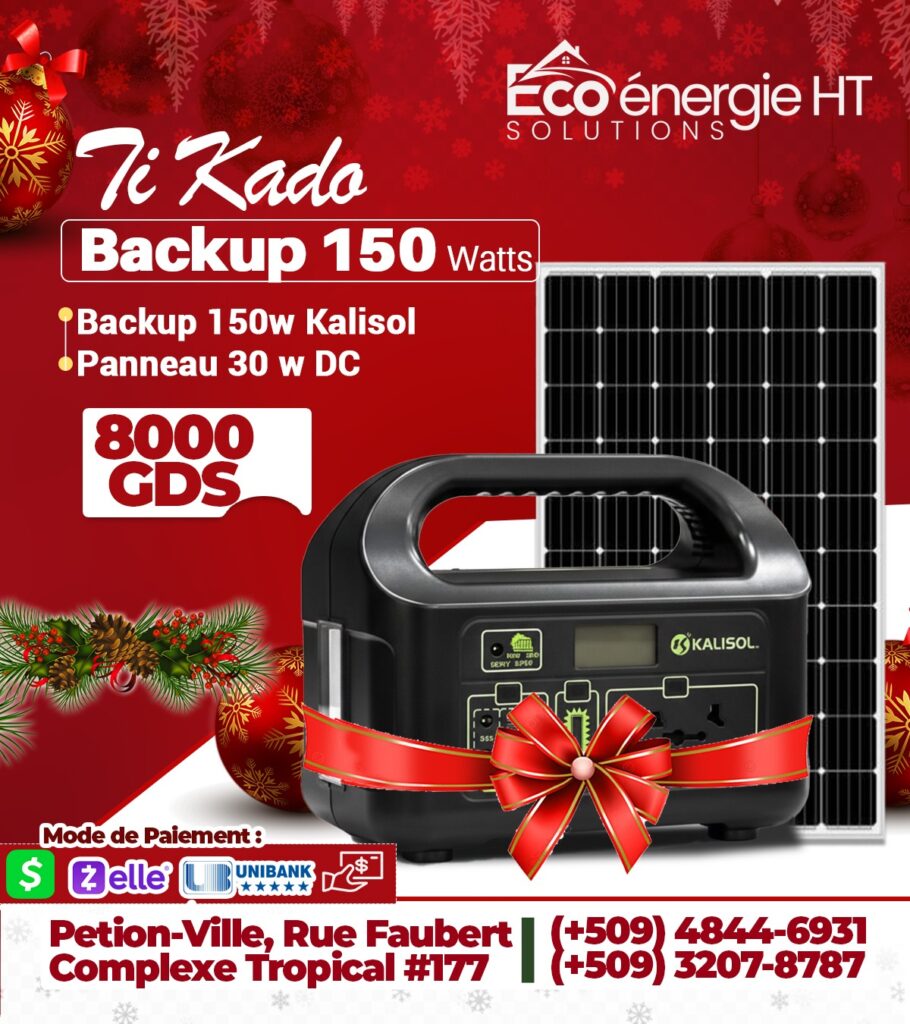 Eco énergie solutions HT – Station de Recharge à Pétion-Ville