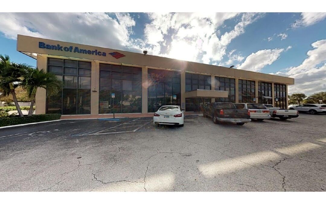 Bank of America avec Drive-thru ATM Miami, Florida