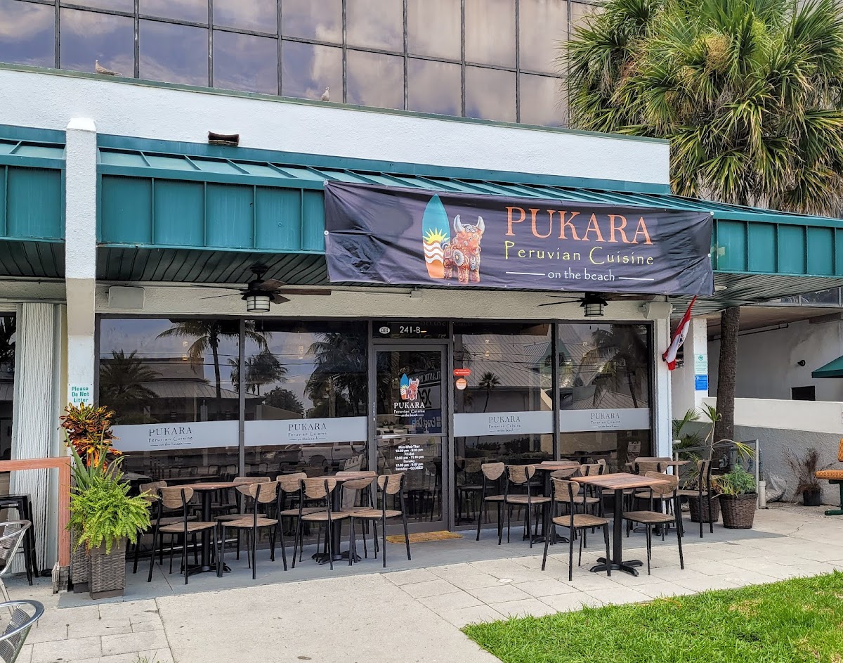 Pukara Peruvian Cuisine on the beach