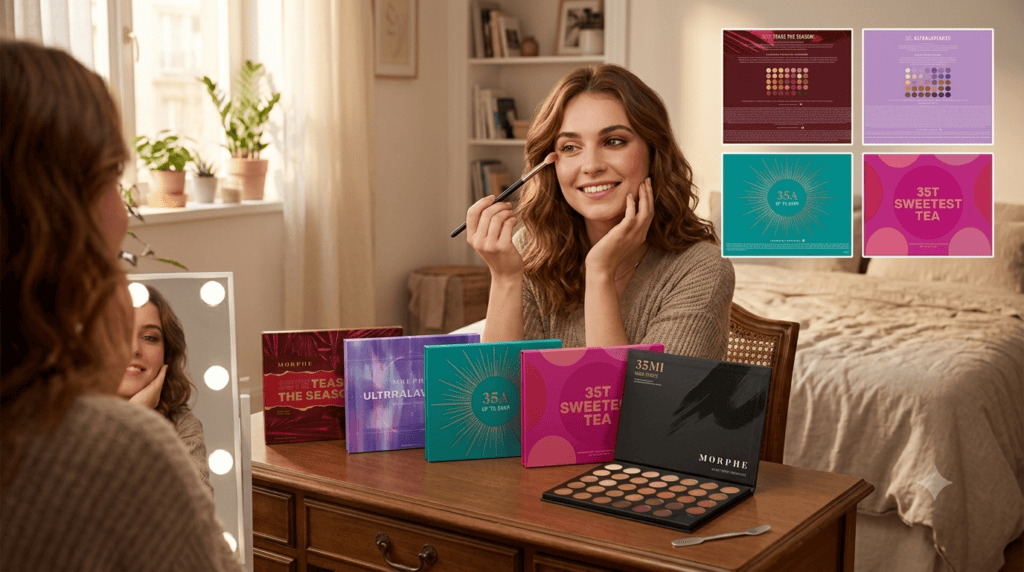 Sublimez votre regard avec les célèbres palettes 35 teintes de Morphe