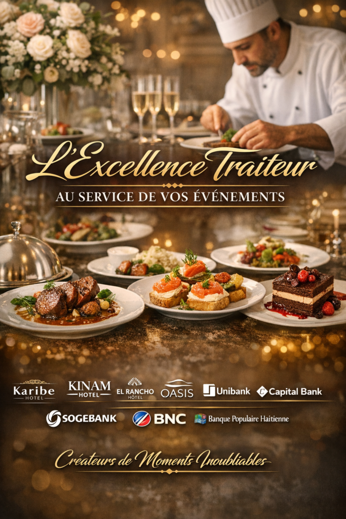 Elisma Joachim ! L’excellence traiteur au service de vos événements